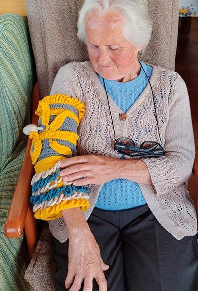 Estimulación sensorial en Residencia El Sueve